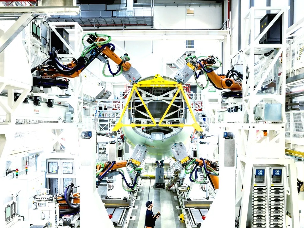 Cellule robotisée d’assemblage fuselage A320