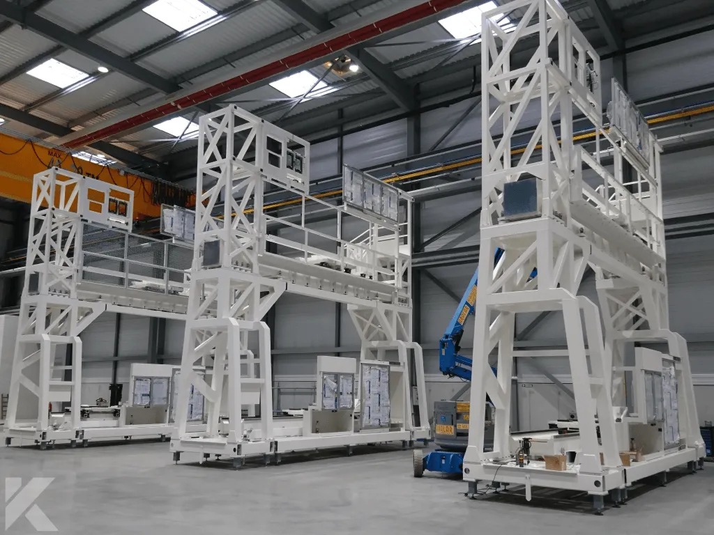 Structure mécanosoudée lourde