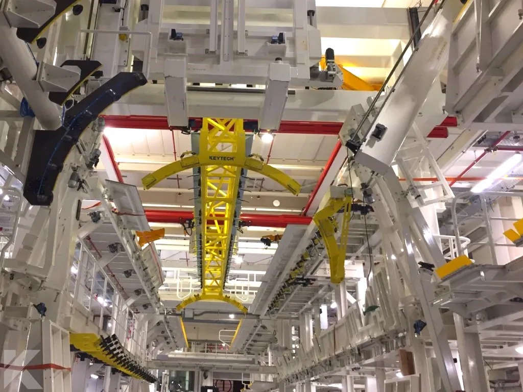 Palonnier de levage et système de positionnement du fuselage de A320